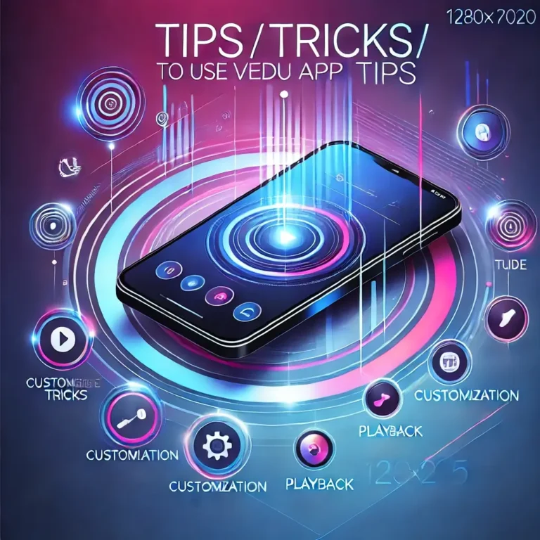Tips and Tricks for Vedu App